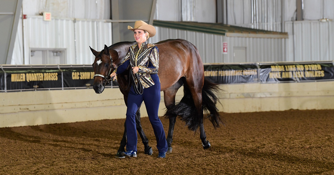 Brittany Childs and Kamouflage Me Dark Brittany Childs, NSBA World Show
